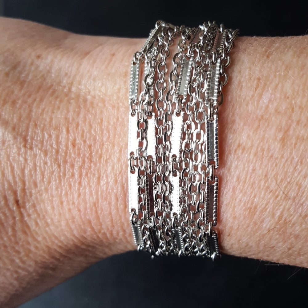 Sarah Coventry Multi-Chain Bracelet
